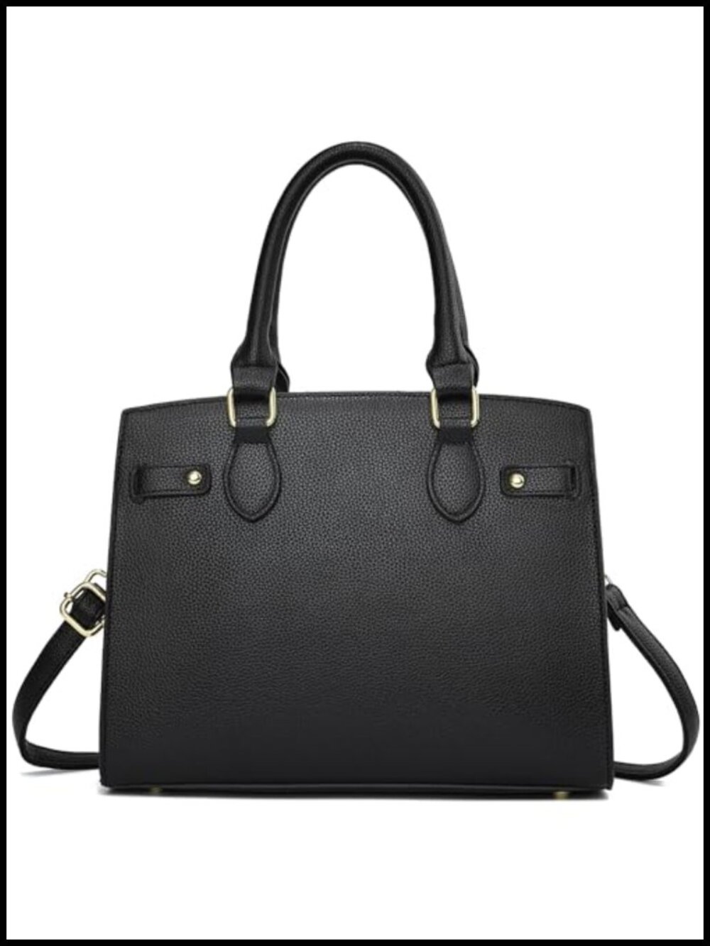 PU Leather Tote Bag Crossbody Purse Satchel Shoulder Handbag for Women